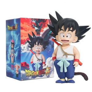 Bandai | 10-20cm Anime Dragon Ball Z Figure Goku Figure Practice Section GK Figures Krillin Chichi Bulma Anime Collectible Model Toy Gift