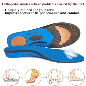 DIDI 1Pair Premium Orthotic Insoles High Arch Support Insoles for Shoes Sole Pad 3D Orthopedic Insoles Flat Feet for Plantar Fasciitis Pain