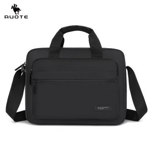 AUOTE Mens Shoulder Bag Cross Body Bag Waterproof Travel Bag Business Laptop Bag Large Capacity Handbag Casual Bag Fashion Leisure Sport Street Bag for College Student