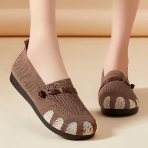 Soft Breathable Slip-resistant Wear-resistant Comfortable Matchable Single Shoes