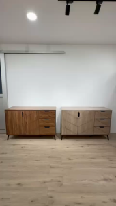 🔥Side Cabinet / Sideboard / Multipurpose Cabinet / Kitchen Cabinet / Kabinet dapur / Kabinet - Metal Leg