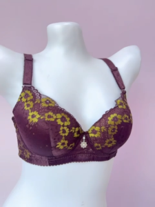 Full Cup 34B-40B B cup Women Cotton Bra With Wired ada besi Baju dlm wanita 2314