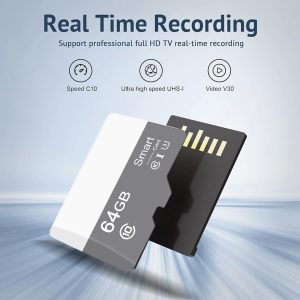 Waterproof Miniature SD Card 1TB/512GB/256GB/16GB/32GB/64GB Classe 10 High-Speed TF Flash Card with Adapter Suitable for Mobile Phones Computers Cameras Monitoring Equipment