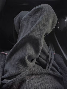 Gray Gingham Wide Leg Pants Womens Drapey Straight Corduroy Casual Trousers High Waist Extended Length Comfortable Leisure Pants