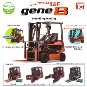 HULUXIONGDI | Mô Hình Xe Nâng Điện Mini 1/64
