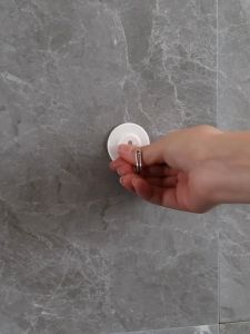 Organono Heavy Duty Vacuum Suction Cup Hook Set of 2 Suction Cups Powerful Hook Without Drilling Wall Hook