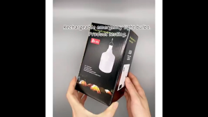 Emergency LED Light Bulb 120W USB Rechargeable LED Emergency Light Bulb with 5 Lighting Modes Portable Emergency Rechargeable Light Bulbs with Hook for Outdoor Picnic Camping Tent