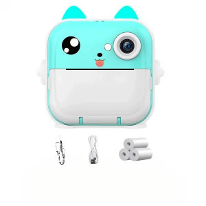 Children Camera Instant Print Mini Digital Video Camera for Kids   HD Screen APP Connect childrens digital camera toys as gifts