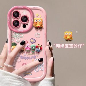 Beech Castle Doll Silicone Phone Case for Oppo Reno14 3D Cartoon Cute Protective Shell Female Model Environmentally Friendly