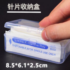 Portable Handmade Embroidery Machine Storage Box Ring Material Cup Tool Box Semi-Permanent Makeup Beauty Tool Organizer