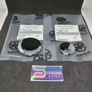 Cap Cover Tutup Rangka Arm Ninja 150 R Rr Ss Klx 150 Satria Fu Original 11012-1720/11065-1172