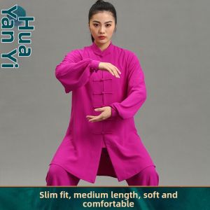 New Design Cotton and Linen Breathable Performance Teamwear Universal Casual Wear Multiple Colors Customizable Tai Chi Uniform