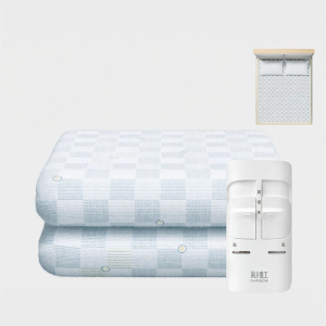 RAINBOW LAFFAIR | Double Bed Dual Control Mechanically Thermostat Electric Blanket