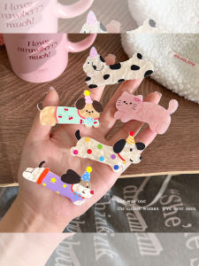 Cute Cartoon Dog Cat Hair Clips for Side Bangs and Loose Hair