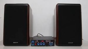 【24 hours delivery】 12V/220V FM SD HiFi bluetooth 5.0 Stereo Audio Player Power Amplifier Car Home With Remote Control 2.0 Channel Car Audio Power Bass HIFI Music Play