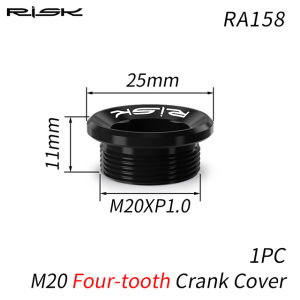 Risk | RISK M20x8mm Nhôm Xe Đạp Dưới Giá Đỡ Bu Lông Với Công Cụ Chuyển Đổi Cho Chainwheel Cranks Bao Phụ Kiện Đi Xe Đạp