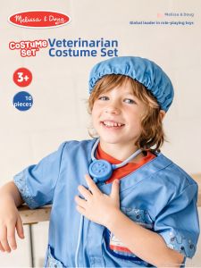 Veterinarian Costume Set for Role Play 3-6 Years