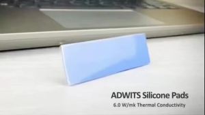 4pcs of Silicone Cooling Pads for M.2 2280 SSD NVMe Graphics Card Hard Drive Memory Thermal Conductive Silicone Sheet