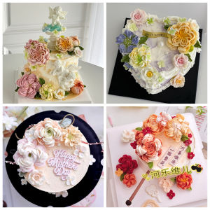 Korean Style Floral Silicone Baking Molds Chocolate Cake Decoration Tools Kitchen Cooking Utensils DIY Baking Tools