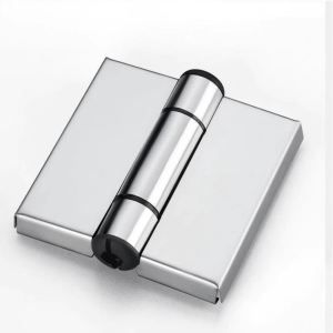2pcs Spring Return Hinge Stainless Steel Adjustable For Public Restroom Bathroom Partition Door