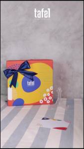 Hampers Piring Keramik Mono Embossed Series isi 3