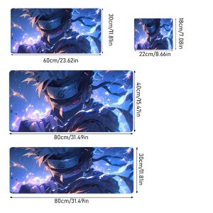 Bandai | Naruto mouse pad game mouse pad extended mouse pad large mouse pad rounded Corner Mouse Pad