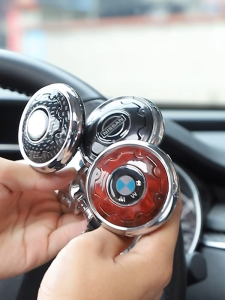【Lowest Prices Online】 Auto Car Power Steering Wheel Spinner Handle Knob For Toyota Vios Innova Hilux Fortuner Hiace Wigo Rush Avanz