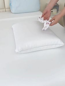 10PCS Portable Disposable Pillowcase Non-Woven Travel Pillow Covers Dirty Proof Bedding Accessories