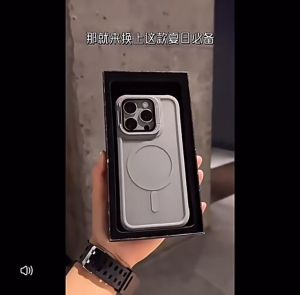 เคสตั้งได้ขอบกันกระแทกพร้อมฟิล์มกระจกปิดเลนส์กล้องบานใหญ่สีใสแบบขาตั้ง Magnetic Case For iPhone 17Promax 16Pro 16Plus 16 15Promax 15Pro 15Plus 15 14Promax 14Pro 14Plus 14 13Promax 13Pro 13 12Promax 12Pro 12 11Promax 11 เคสไอโฟน เคสสำหรับไอโฟน เคสกันกระแทก