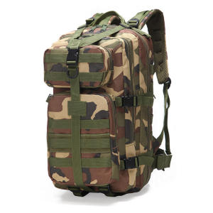 30L กระเป๋าเป้สะพายหลัง Outdoor Tactical Backbag รุ่นใหม่ - กระเป๋าเป้ กระเป๋าท่องเที่ยว กระเป๋าสำหรับเดินทาง ลายพรางทหาร เลือกได้หลายสี