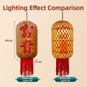 FENGHONGTAO | Retro Handmade Bamboo Lantern