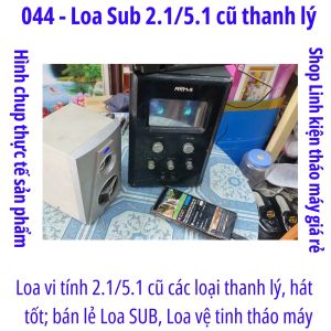 044 - Loa vi tính 2.1 5.1 microlab M-560 M-105 Jumboy soundmax các loại thanh lý