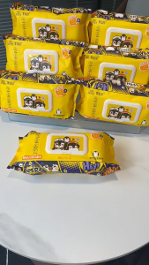 Bella Anderson 80 Sheets Baby Wipes x 5 Packs – Gentle Hypoallergenic With Lid