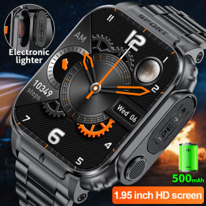 Lige Ban Đầu cuộc gọi Bluetooth đồng hồ thông minh Người Đàn Ông 500MAh pin lớn 1.95 "Ips HD màn hình cảm ứng trọn Bộ Nóng Điện Tử Smartwatch thể thao ngoài trời Đồng Hồ