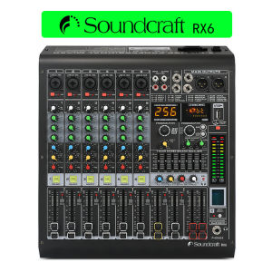 Soundcraft RX4/6/8 professional mixer professional performance on stage256 signal processing effects built-in Bluetooth connectionprofessional mixer