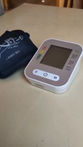 TaffOmicron Tensimeter Monitor Digital Alat Pengukur Ukur Tekanan Darah Blood Pressure Voice Suara