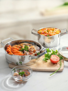 Kuhn Rikon | Stainless Steel Fashion Large Capacity Double Handle Soup Pot
