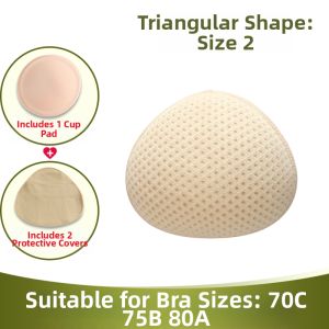 Base | Healthy Natural Breathable Grass Seed Breast Pad for Post-Breast Surgery