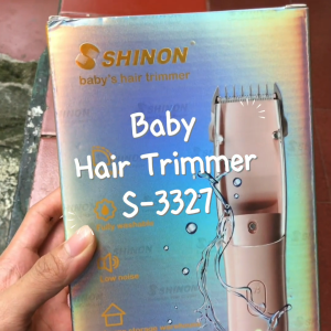 SHINON S-3327 2in1 Hair Trimmer & Sedot Rambut Elektrik Bayi Anak Balita Waterproof Senyap Tanpa Kabel IPX5 Alat Mesin Cukur Potong Rambut Bayi Vakum