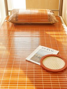 Tấm Lót Tre Hai Mặt Cho Giường Đơn Cho Học Sinh Tấm Lót Lụa Băng Tấm Lót Tre Tấm Lót Tre Cho Ký Túc Xá Sinh Viên Tấm Lót Tre Cho Gia Đình Mùa Hè