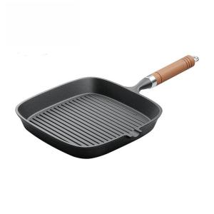 FENGHONGTAO | Chảo Chiên Bít Tết Rãnh Sâu 24cm