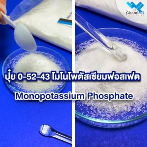 โมโนโพแทสเซียมฟอสเฟต ปุ๋ยเกล็ด (ปุ๋ยเกล็ด สูตร 0-52-34) Mono potassium phosphate MKP