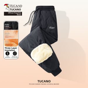 TUCANO | Thick Warm Flannel Windproof Men Cotton Pants
