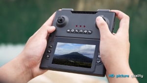 DJIระดับ โดรน drone โดรนบังคับ โดรนติดกล้อง รีโมทคอนโทรลแบบพับได้หน้าจอขนาดใหญ่ 4.3นิ้ว รีโมทคอนโทรลถ่ายรูปได้ กล้องคู่ 8K HD ESC การส่งภาพผ่าน WIFI 5G หลบสิ่งกีดขวางได้360° ออปติคัลโฟลว์โฮเวอร์ Brushless บิน30นาที ระยะบิน3000เมตร drones with camera