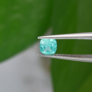 4.5x4.5mm-12x12mm AGL Certificate Cushion Shape Synthetic Paraiba YAG Loose Stone Yttrium Aluminium Garnet With Inclusions DIY Accessories for Jewelry Making