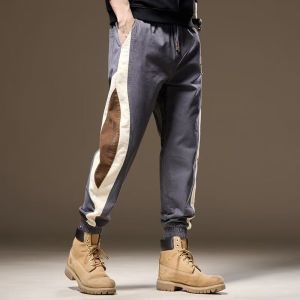 Quần Dài Nam Học Sinh Trung Học Cơ Sở Mùa Xuân Thu Mới Quần Dài Ống Rộng Thắt Lưng Đàn Hồi Phong Cách Đường Phố Đa Năng Quần Dài Ống Rộng