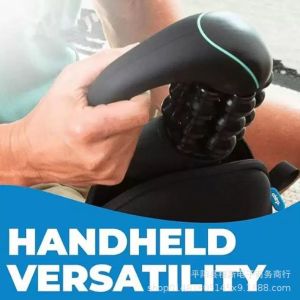 Mini Rolling Percussive Massager Whole Body Fatigue Relief Deep Tissue and Muscle Recovery Rechargeable Powerful 3-Speed Spin nuekin