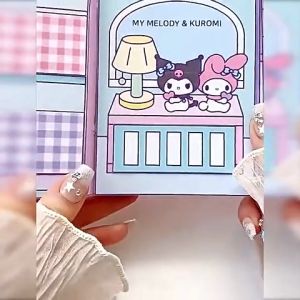 LAKOE Diy Quiet Book Buku Busy Book Sanrio Mainan Edukasi Book Anak Bayi