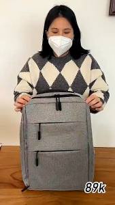 Balo Laptop Thời Trang BackpackBalo Laptop chống sốc ba lô đeo vai chất liệu vải chống nước dùng cho học sinh công sở phiên bản mới BL10 thời trang.