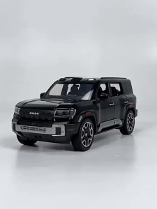 MAKEDA | 1:32 Scale BYD Leopard 8 ES8 Miniature Model Toys Car Diecast Alloy Doors Opened Music Light Vehicle Collecting Enthusiasts